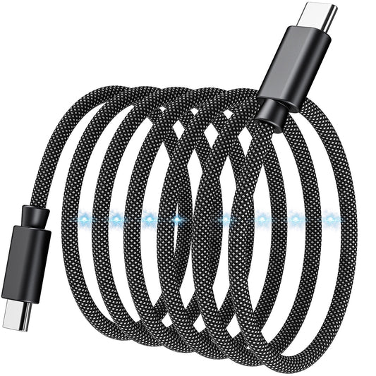 USB-C - USB-C-Ladekabel Choetech XCC-1052, 100W, 1,2m, Schwarz 