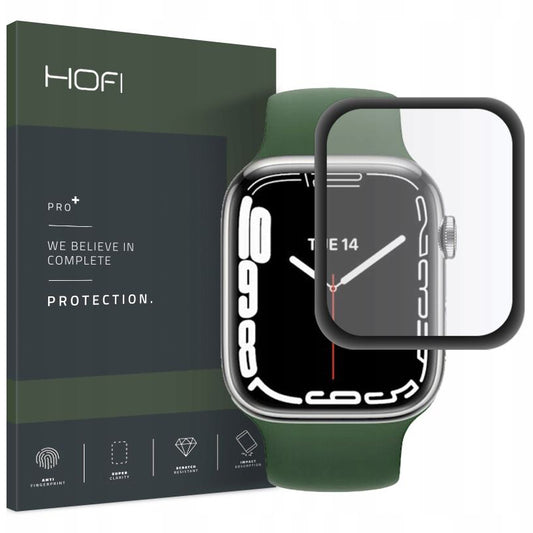 Schutzhülle HOFI PRO+ für Apple Watch 45mm Serie, Kunststoff, Schwarz HOFI161BLK