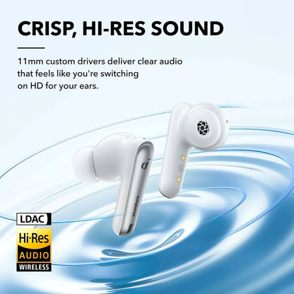 Bluetooth-Freisprecheinrichtung Bluetooth Anker SoundCore Liberty 4 NC, TWS, ANC, MultiPoint, Weiß A3947G21 