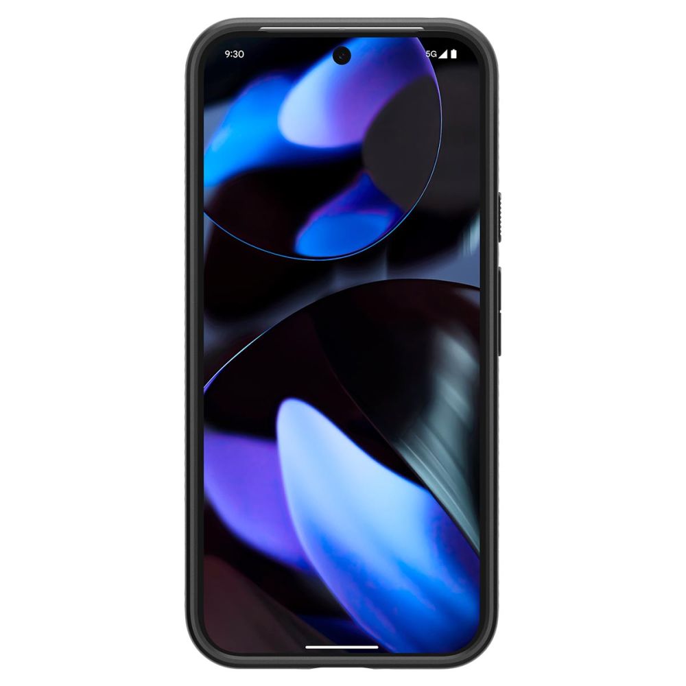 Gehäuse für Google Pixel 9/9 Pro, Spigen, Liquid Air Matte, Schwarz ACS07682 