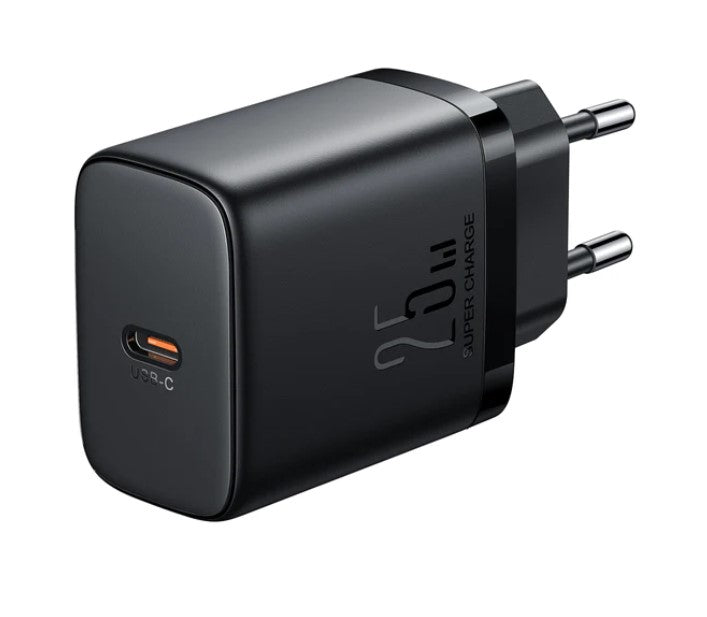 Network Charger Joyroom JR-TCF11, 25W, 3A, 1 x USB-C, Black