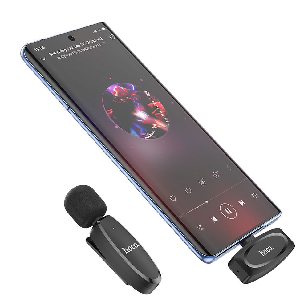 HOCO L15 Lavalier, USB-C, Black