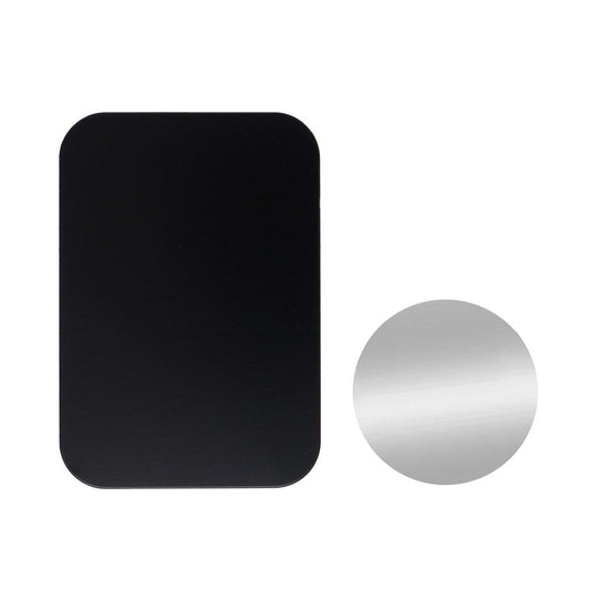 OEM Metallaufkleber für magnetische Autohalterung, Set 2 Stück, Schwarz